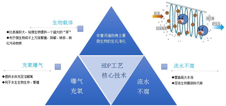 微生态活水直接净化技术（HDP）核心模块