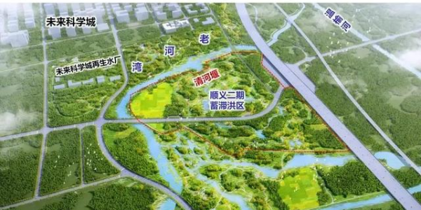 温榆河公园将启动河道生态改造