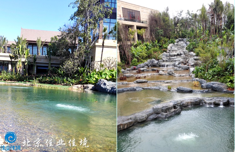 万达西双版纳国际度假区酒店群人工湖水处理-佳业佳境工程案例