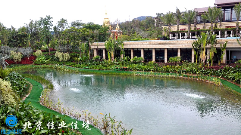 万达西双版纳国际度假区酒店群人工湖水处理-佳业佳境工程案例